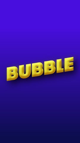 Vertical Bubble Letters Cartoon Text Animations After Effects Template