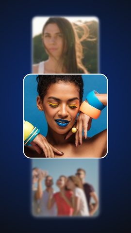 Vertical Snapshot Ring 3D Carousel Photo Slideshow After Effects Template
