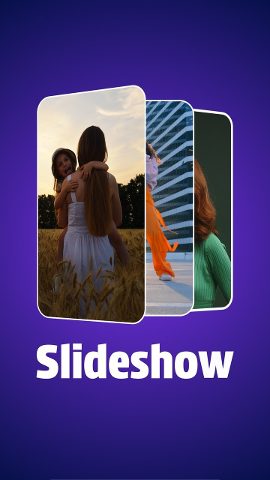 Vertical Blue Slideshow Openers featuring Stacking Photo Cards Premiere Pro MOGRT