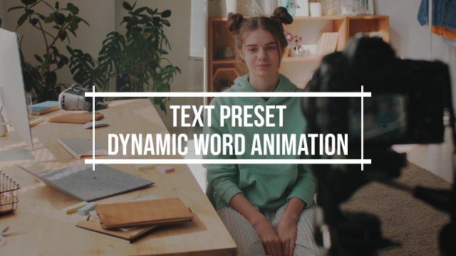 Free Premiere Pro Crosshair Bracket Typography for Creator Channels
