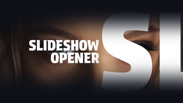 Pop Photo Openers with Masked Mega Letters After Effects Template