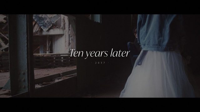 Time Jump Movie Title with Light Italic After Effects Template