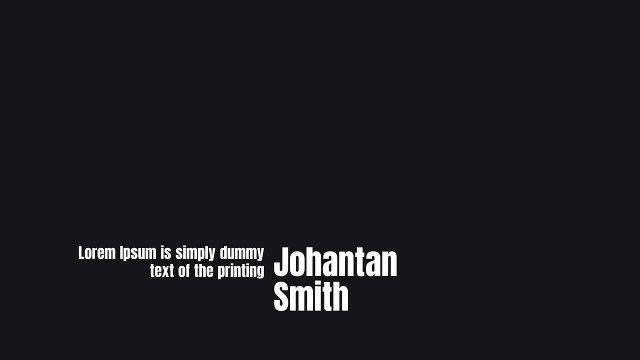 Two Line Name Lower Thirds featuring a Side Caption for Business Videos Premiere Pro Motion Graphics Template