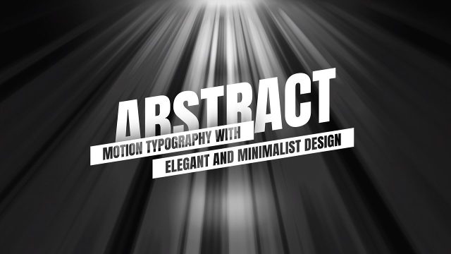 Tilted Abstract Word Text Animations featuring Strip Lines MOGRT Template