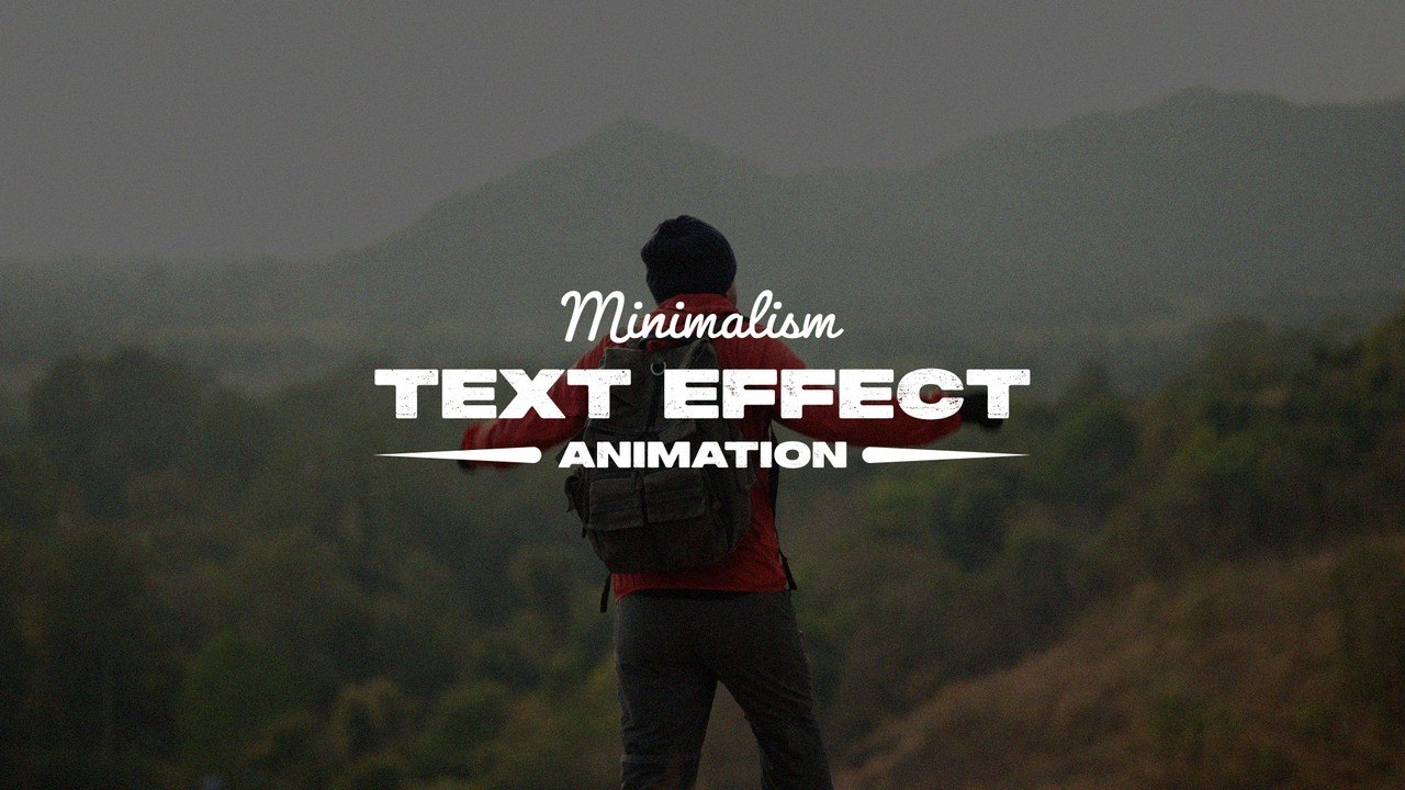 Script Word Title Animation featuring Arrow Ends After Effects Template