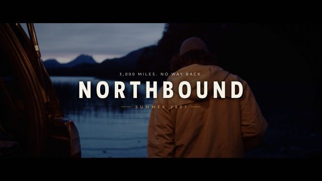 Road Movie Adventure Title with Wide Bold Letters After Effects Template