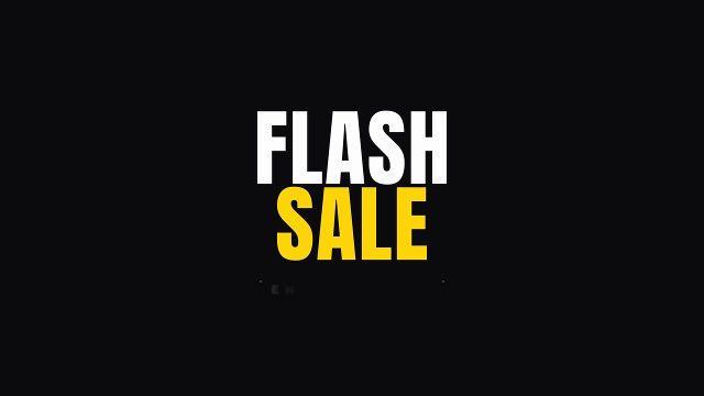 Black Friday Flash Deal Text Animation featuring Wipe Boxes Premiere Pro MOGRT