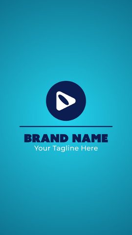 Vertical Bright Logo Opener After Effects Project