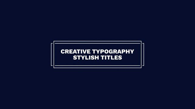 Extended Double Frame Text Reveal for Fashion Films in After Effects – Free Download