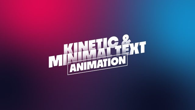Sleek Gradient Motion Typography MOGRT for Premiere Pro
