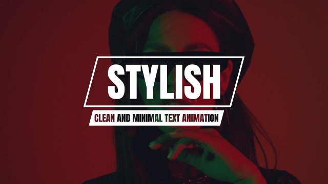 Animated Corporate Slanted Frame Bold Title with Caption Label Premiere Pro MOGRT Templates