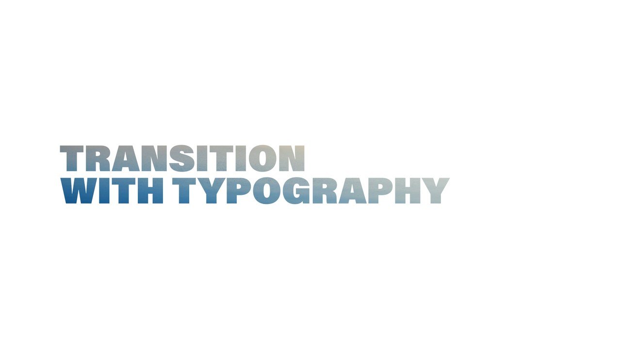 Shattering Blocks Cut Out Typography Transitions After Effects Template