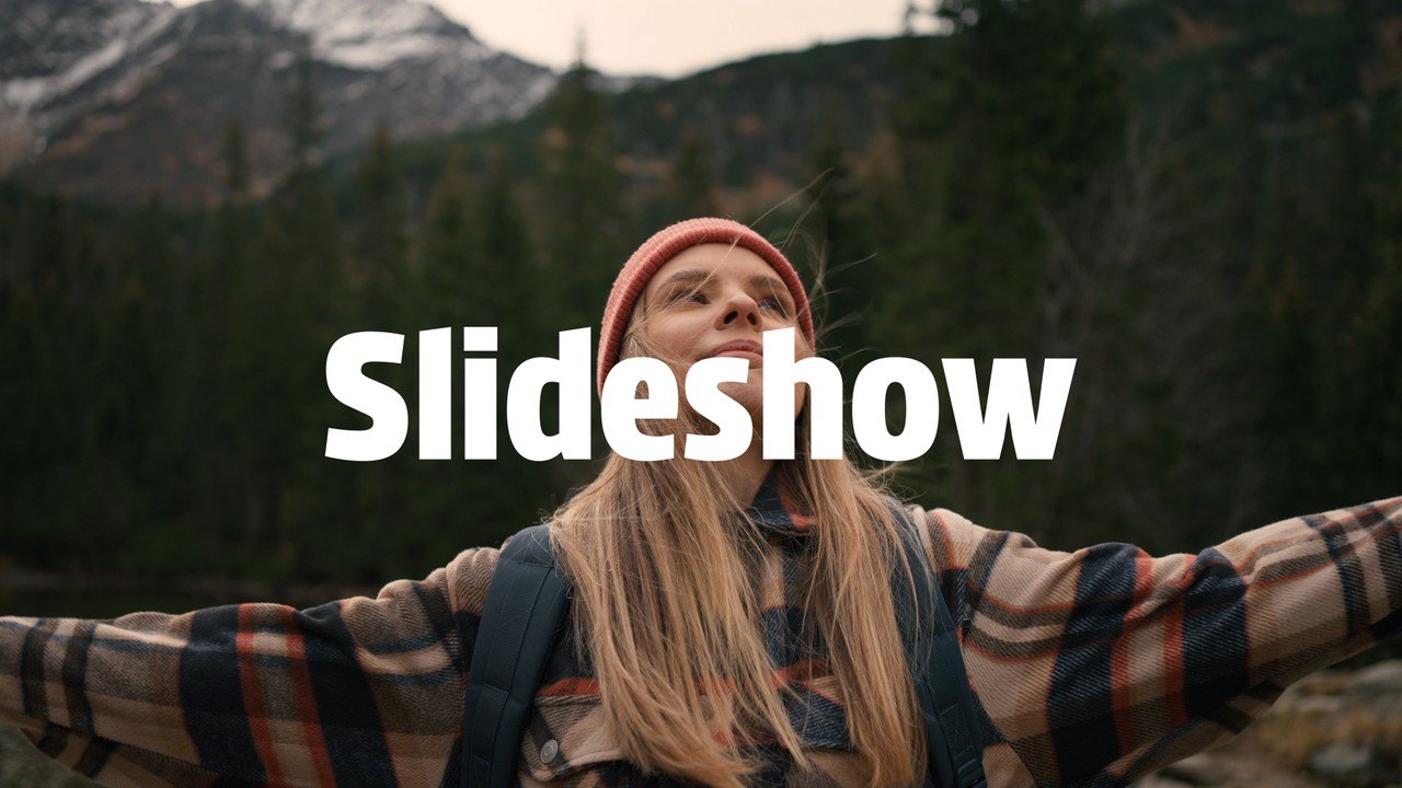 Elegant Slideshow Montages with White Frame Reveal Premiere Pro MOGRT