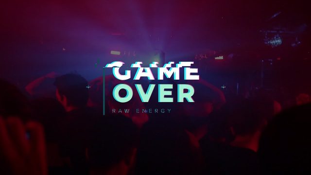 Bold Glitch Titles and Modern Text in 4K UHD After Effects Project