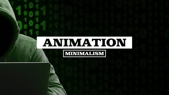 Tech Title Animation with Cursor Serif Plate and Boxed Caption After Effects Template