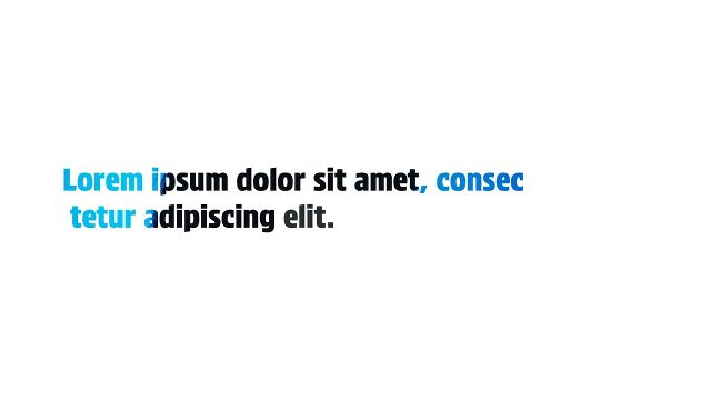 Animated Trendy Text Transition featuring Paragraph Caption and Side Panel Wipe MOGRT Template