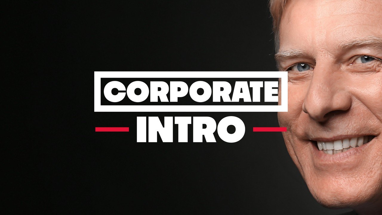 Crimson Underscore Business Intro Heading Animation Premiere Pro MOGRT