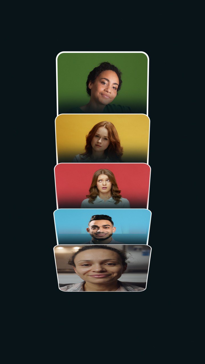 Vertical Photo Mosaic Slideshow Story Premiere Pro MOGRT