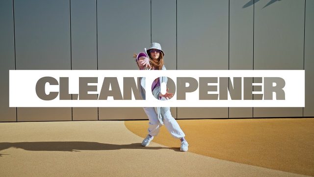 Striped Letter Fresh Clean Slideshow After Effects Template
