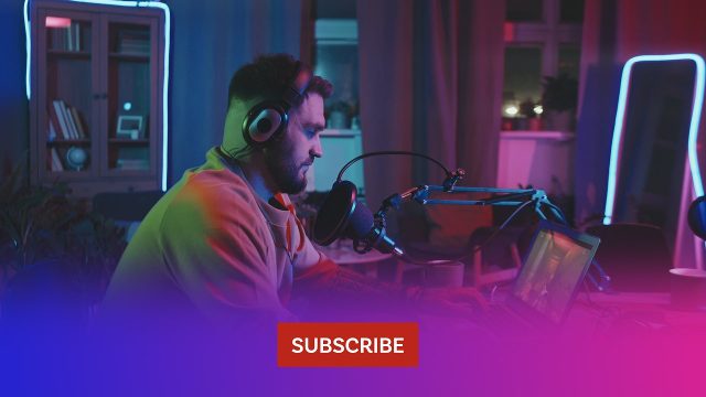 Gradient Band Subscribe to Subscribed Button Animation Lower Third After Effects Templates