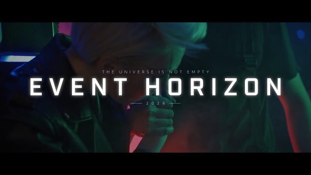 Space Adventure Movie Title Animation with Extended Letters Premiere Pro MOGRT