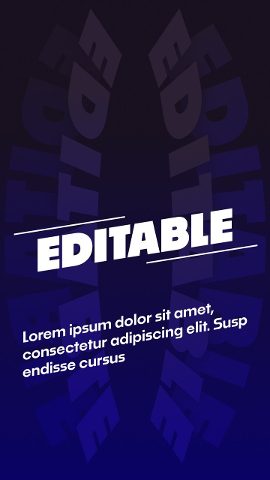 Vertical Slanted Heavy Title Animation featuring Reflection Echo Premiere Pro MOGRT