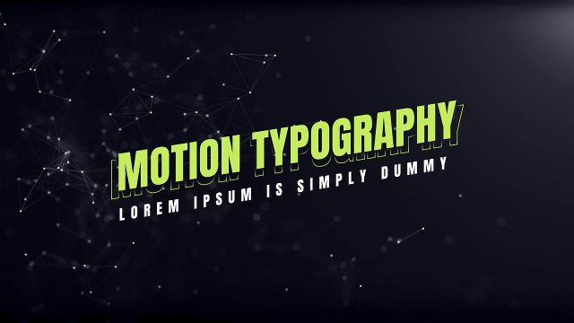 Media Tilted Lime Motion Typography with Tracked Subtitle for Company Videos After Effects Template