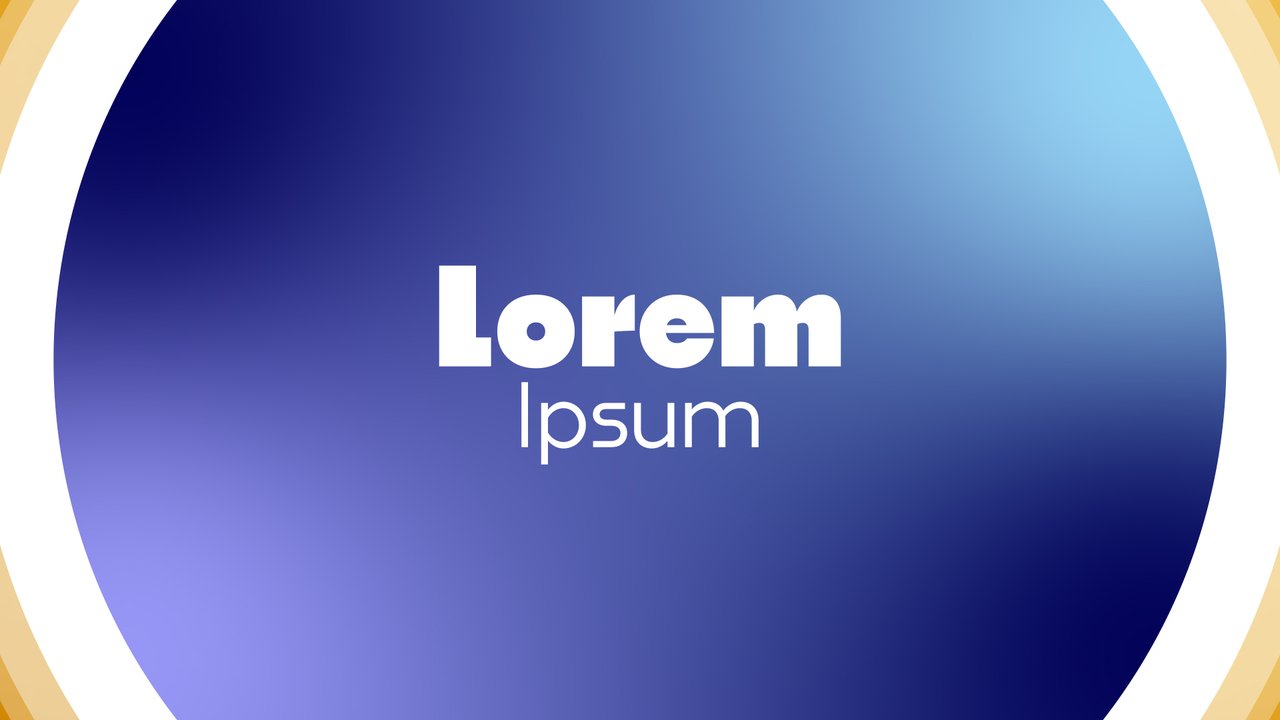 Circle Zoom Corporate Intro Opener with Gradient Disc Title After Effects Template