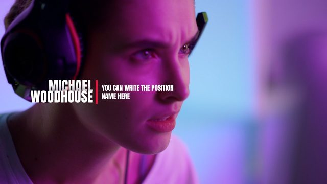 Esports Compact Split Lower Third After Effects Template