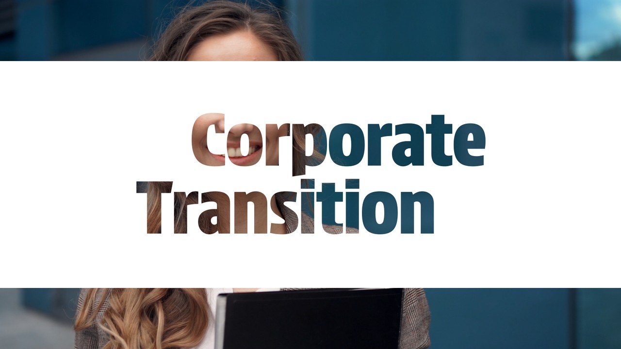 Twin Pillar Wipe Corporate Title Transitions Premiere Pro MOGRT