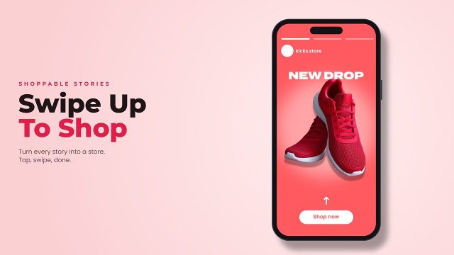 Shoppable Phone Screen Advertising Promo with Sale Badge Premiere Pro MOGRT