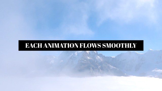 Modern Motion Typography Free Template for Stylish Video Editing