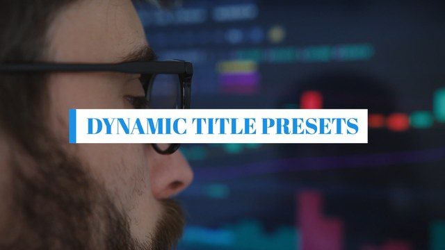 Dynamic Title Presets Free Template for Trendy Motion Text and Creative Projects