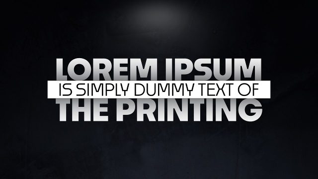 Three Line Corporate Titles featuring White Strip Overlay for Product Launches MOGRT Template
