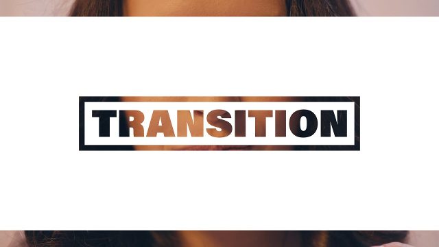 Animated Dynamic Text Cut-Out Transition featuring Outline Box Word and Line Accent Premiere Pro Motion Graphics Template