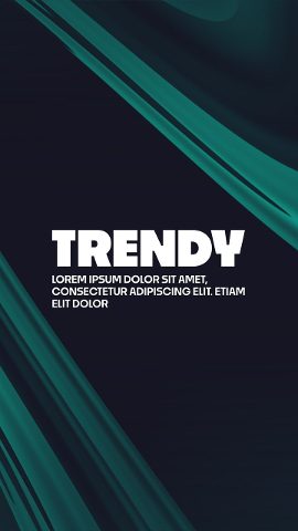 Vertical Story Typography with Fluid Wave Caps Premiere Pro MOGRT