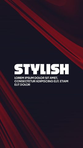 Vertical Heavy Caps Text Animation on Silk Flow After Effects Template