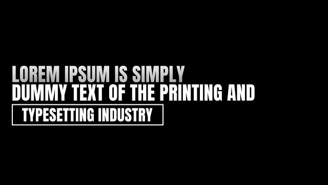 Bold Paragraph Text Animation featuring Outline Box Closing Line for TikTok Videos After Effects Templates