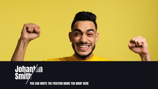Slash Divider Name and Position Lower Thirds Project for After Effects