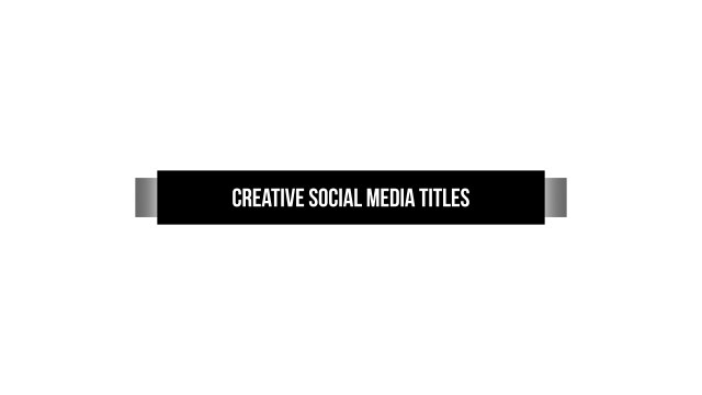 Free After Effects Gradient Cap Box Title Card for TikTok Videos