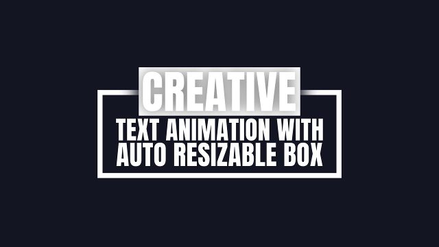 Corporate Outline Box Titles featuring Highlighted Top Word Premiere Pro MOGRT