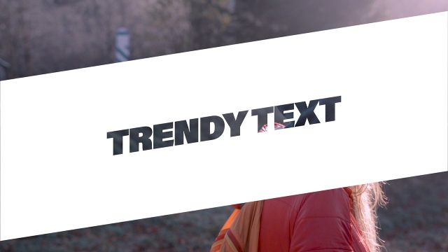 Creative Animated Transitions featuring Slanted Panel and Trendy Text Template for Adobe Premiere Pro