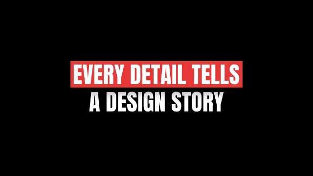 Simple Red Box Ghost Letter Kinetic Typography Template for After Effects