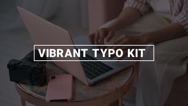 Modern Typography Kit Free Premiere Pro Text Animation Template for Creative Videos