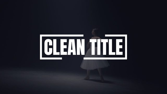 Minimal Frame Corporate Title Animation Premiere Pro Video Template