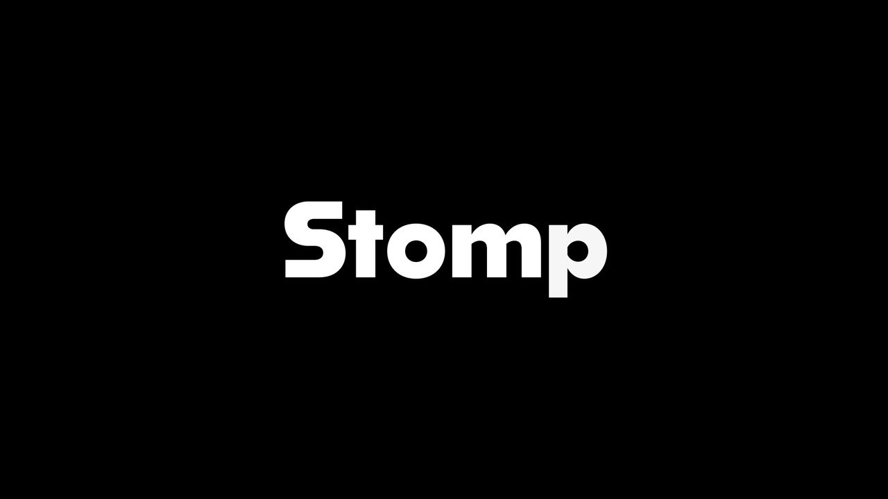 Single Word Stomp Opener Text Animation Premiere Pro MOGRT