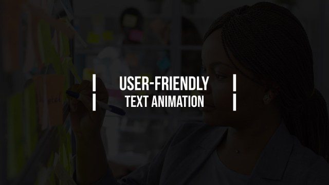 Minimal Side Bar Two-Line Typography for Historical Features – Free After Effects