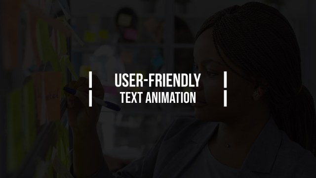 Minimal Side Bar Two-Line Typography for Historical Features – Free After Effects