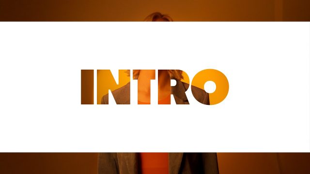 Media Masked Podcast Opener Text Animations Premiere Pro Motion Graphics Template