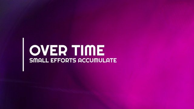 Magenta Gradient Side Line Headline Template for After Effects Free Download